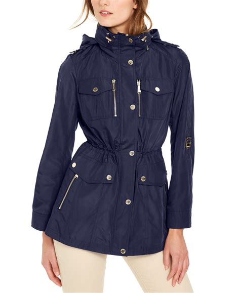 michael kors hooded anorak|michael kors anorak.